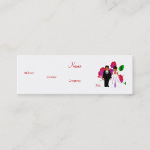 Wedding Consultant Business Card