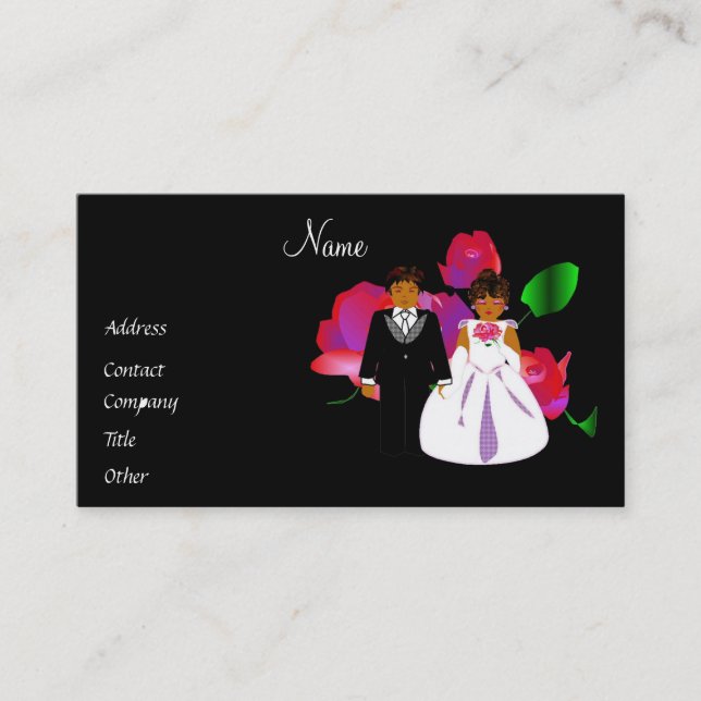 Wedding Consultant I Business Card (Front)