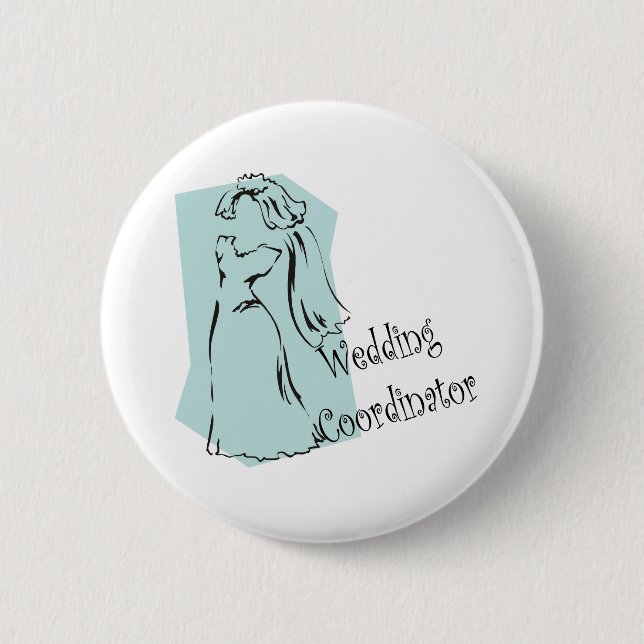 Wedding Coordinator Button (Front)