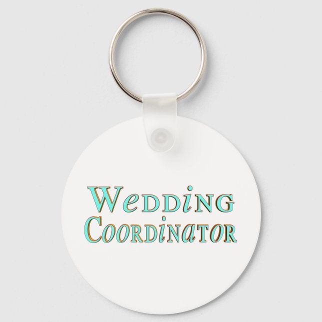 Wedding Coordinator Keychain (Front)
