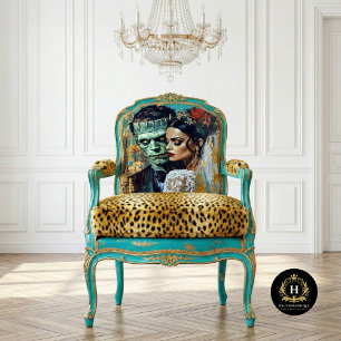 Wedding Couple Bride of Frankenstein Decoupage  Tissue Paper