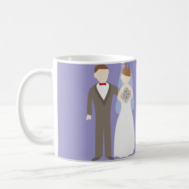 Wedding Couple Coffee Mug (Left)