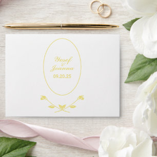 Wedding Couple Envelope