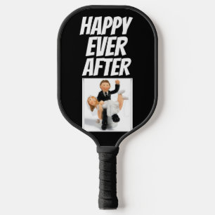 WEDDING COUPLE FUNNY PICKLEBALL PADDLES