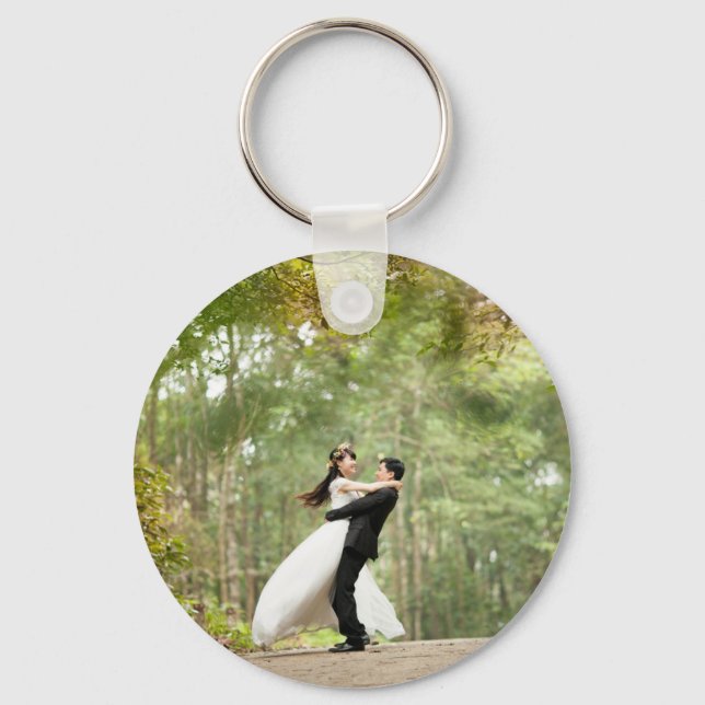 Wedding Couple Key Ring (Front)