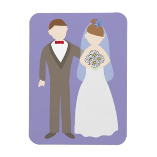 Wedding Couple Magnet