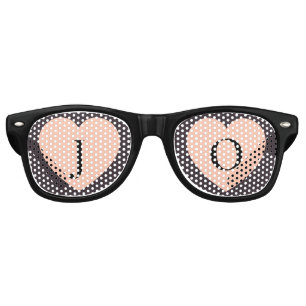Wedding Couple Monogram Sunglasses