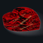 Wedding Couple Red Roses Romantic Floral Paperweight<br><div class="desc">Paperweight,  Red Roses,  Flower Bouquet,  Unique Floral Wedding Gift with custom text United in Love,  Add Name Couple,  Date and Your Text</div>