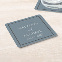 Wedding Couple's Name and Date Slate