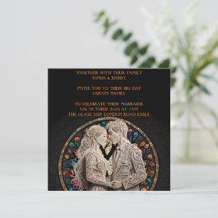 Wedding couples personalised save the date