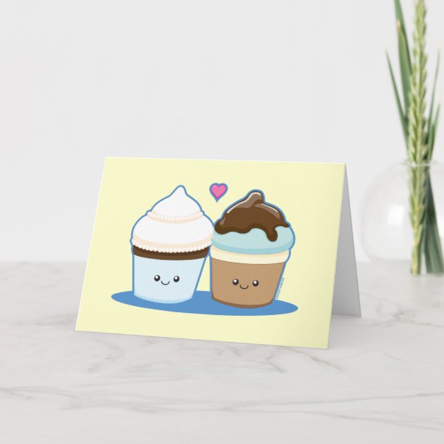 Wedding Cupcakes Card (Front)