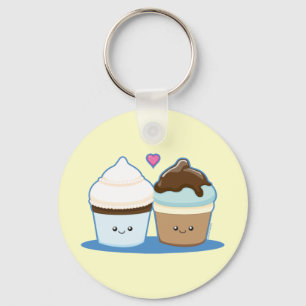Wedding Cupcakes Key Ring