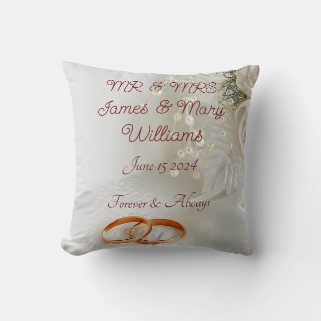 Wedding  cushion (Front)