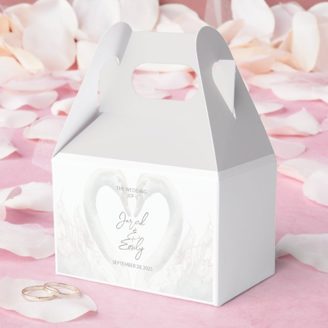 Wedding Custom Favour Box (Wedding)