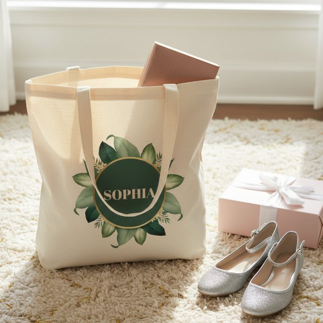 wedding custom name tote bag  (Creator Uploaded)