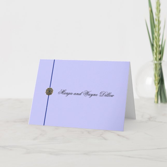 Wedding Customisable Note Cards Templates (Front)