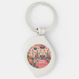 Wedding Customised Bridesmaid Key Ring