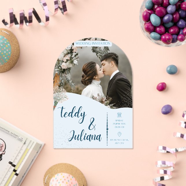 WEDDING DAY 2026 ACRYLIC INVITATIONS (Insitu (Celebration))