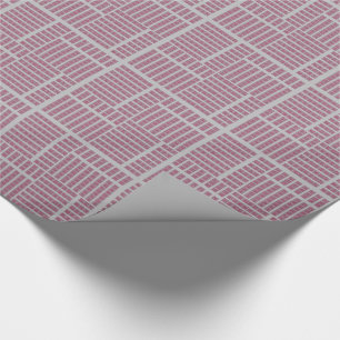 Wedding Day,Chamelot Pink-Grey-Gift Wrapping Paper