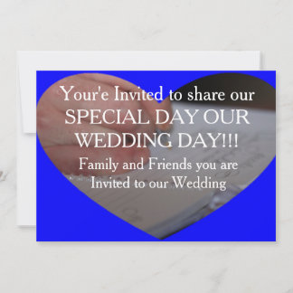 Wedding Day Invitation Card