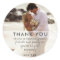 Wedding Day Photo Thank You Favour Stickers