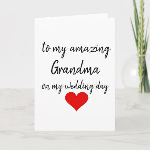 Wedding Day Thank You Amazing Grandma bestselling