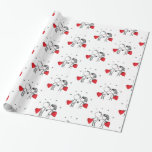 Wedding , day Valenine , love Wrapping Paper<br><div class="desc">Wedding ,  day Valenine ,  love ,  congratulation ,  banner ,  flags ,  decoration ,  red ,  white ,  black ,  heart ,  kiss ,  typography</div>