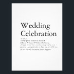 Wedding Definition party   Photo Print<br><div class="desc">Wedding Definition party Photo Print</div>
