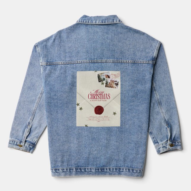 Wedding Denim Jackets TrendUp Personalised  (Back)