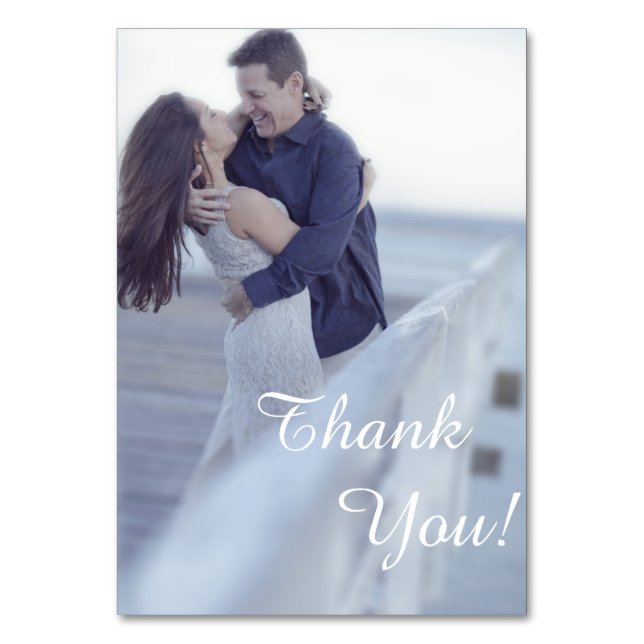 Wedding design card Thank you (Front)