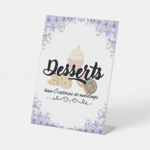 Wedding Desserts Sign