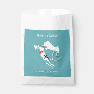 Wedding Destination Croatia Favour Bags