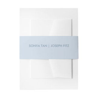  Wedding Details Modern Wedding  Invitation Belly  Band