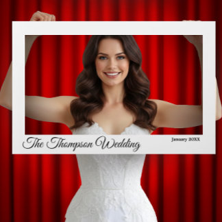 Wedding DIY Photo Booth Prop - Vintage Film Style Acrylic Sign