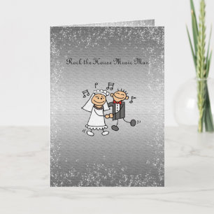 Wedding Dj Thank You Music Card