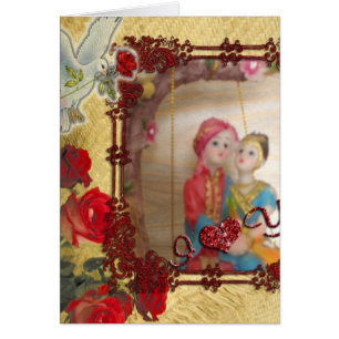 Wedding Doll Portrait Graphic Art Print