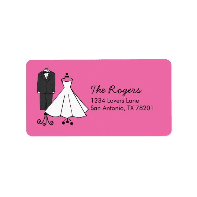 Wedding Doodles Label (Front)
