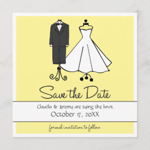 Wedding Doodles Save the Date