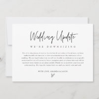 Wedding Downsize, Modern Wedding Change, COVID 