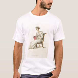 Wedding dress, fashion plate from Ackermann's Repo T-Shirt