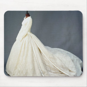 Wedding dress of Katharine Worsley Mouse Pad