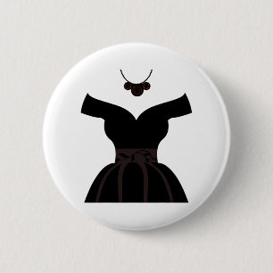 Wedding Dresses Bridal Showers Cute Graphic Funny 6 Cm Round Badge
