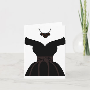 Wedding Dresses Bridal Showers Cute Graphic Funny  Card