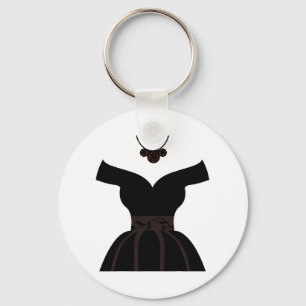 Wedding Dresses Bridal Showers Cute Graphic Funny  Key Ring
