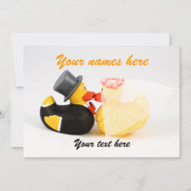 Wedding ducks