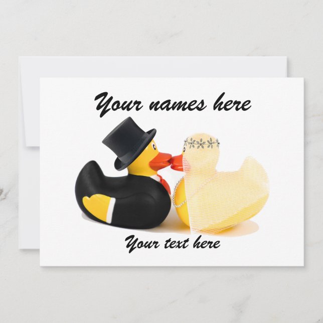 Wedding ducks 3 (Front)