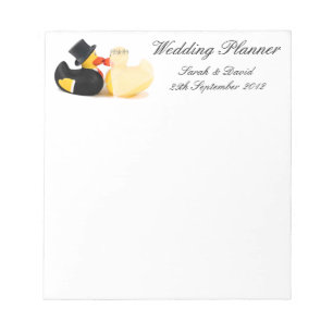 Wedding ducks 3 ... wedding planner notes