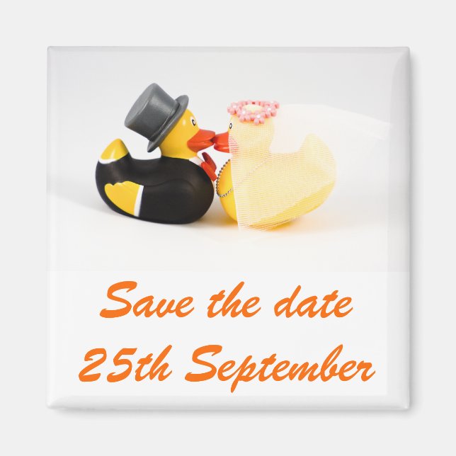 Wedding ducks ... Magnet (Front)