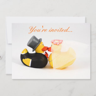 Wedding ducks - Wedding Invitation