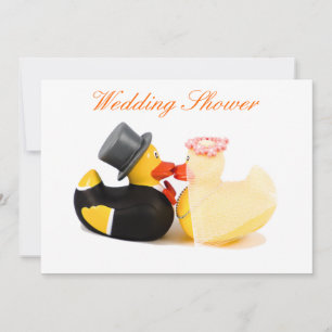 Wedding ducks - Wedding Shower Invitation